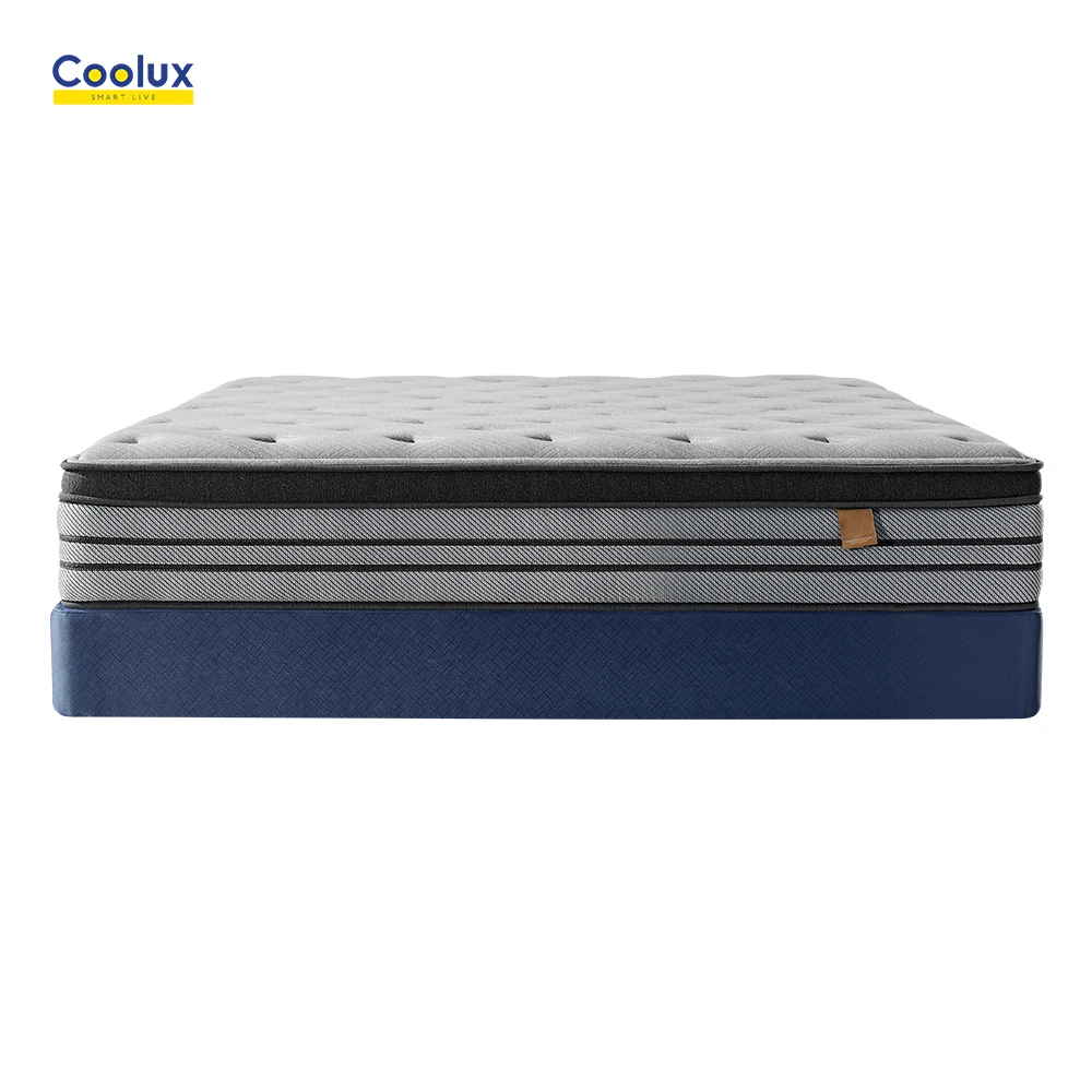 Factory Wholesale Luxury Korean Bed Roll Up In Box Twin Black 4 Inch Foam Mattress