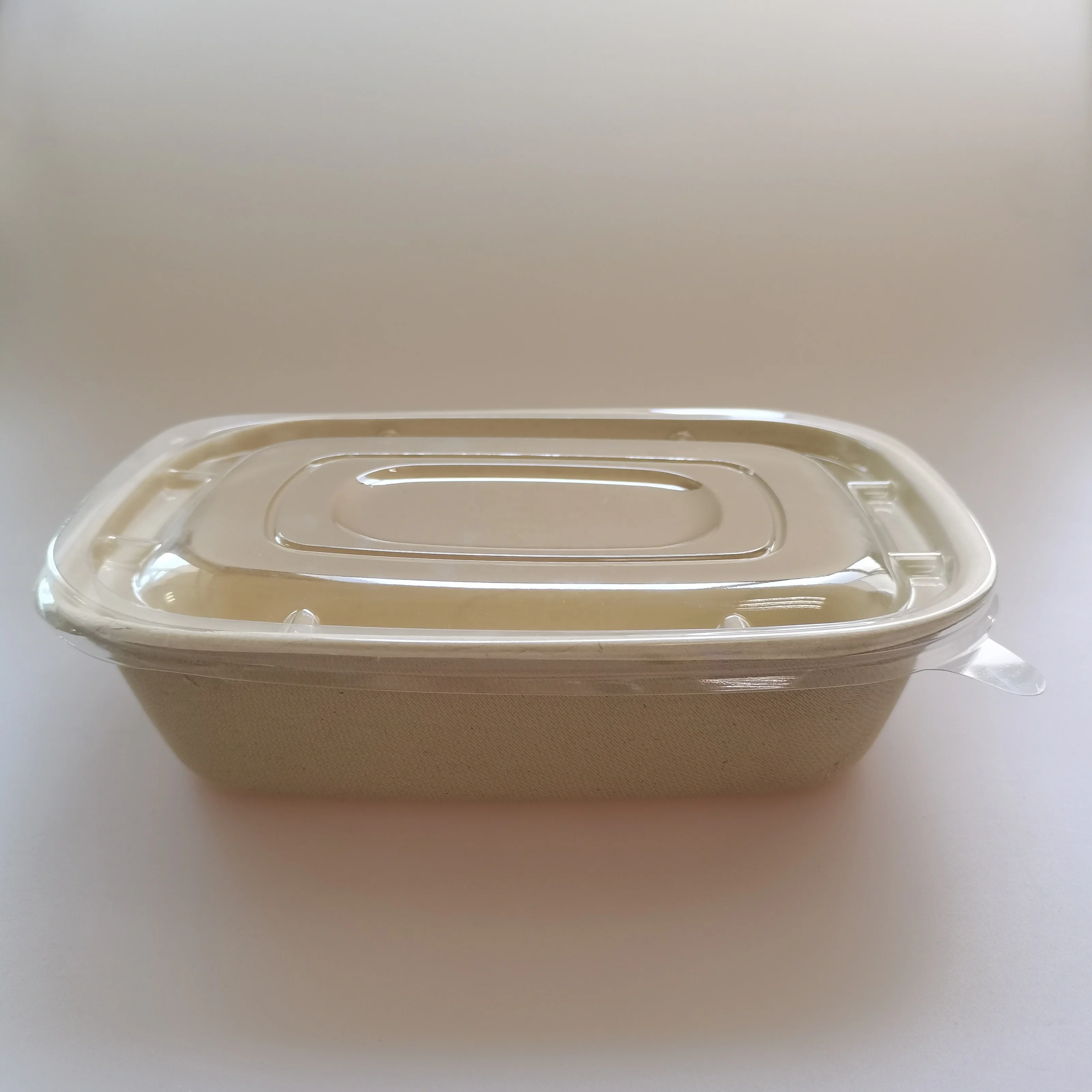 800Ml U Shape Box Eco Friendly Food Takeaway Boxes Paper Food Compostable Containers 100% Biodegradable Food Grade Box