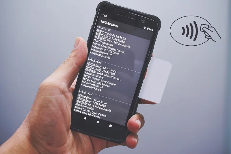 Лучший 5 6 дюймовый IP67 Прочный Android 9 0 2D сканер штрих-кода PDA Смартфон с 4G NFC