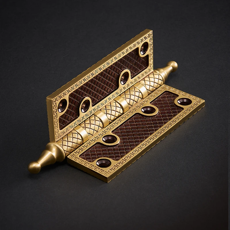 In Stock Authentic Antique Design Brass Door Hinge with Timeless Vintage Charm