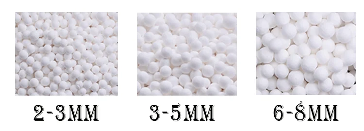High Purity Activated Alumina Based Catalyst Activated Alumina Desiccant for Natural Gas Drying