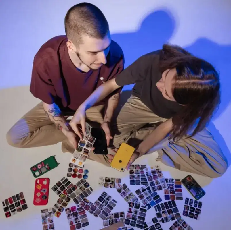 customized cartoon epoxy 3d sticker sheet decal phone laptop cartoon sticker