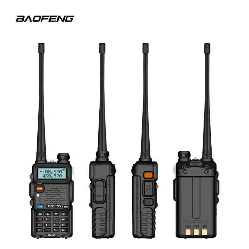 Walkie-Talkie Baofeng Bf Uv5r Ham Radio Dual Band Wireless Transceiver Handheld Cb Radio
