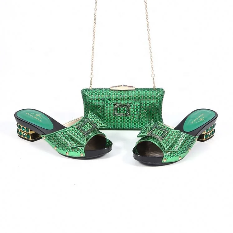 
High Quality nigerian designer women bags and shoes 