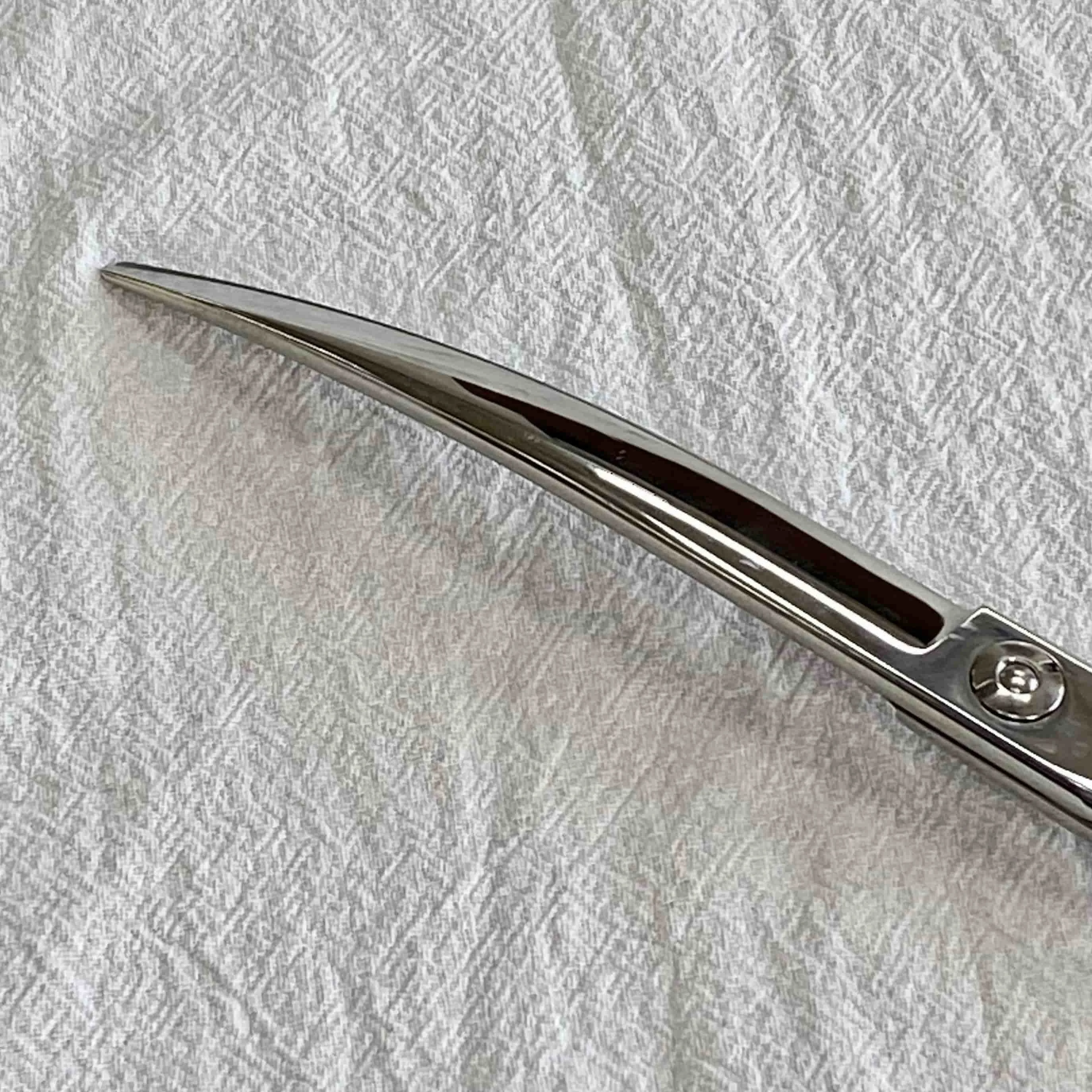 Curved Pet Scissors Japan 440c Steel Pet Products Wholesale Slightly Curve Blade