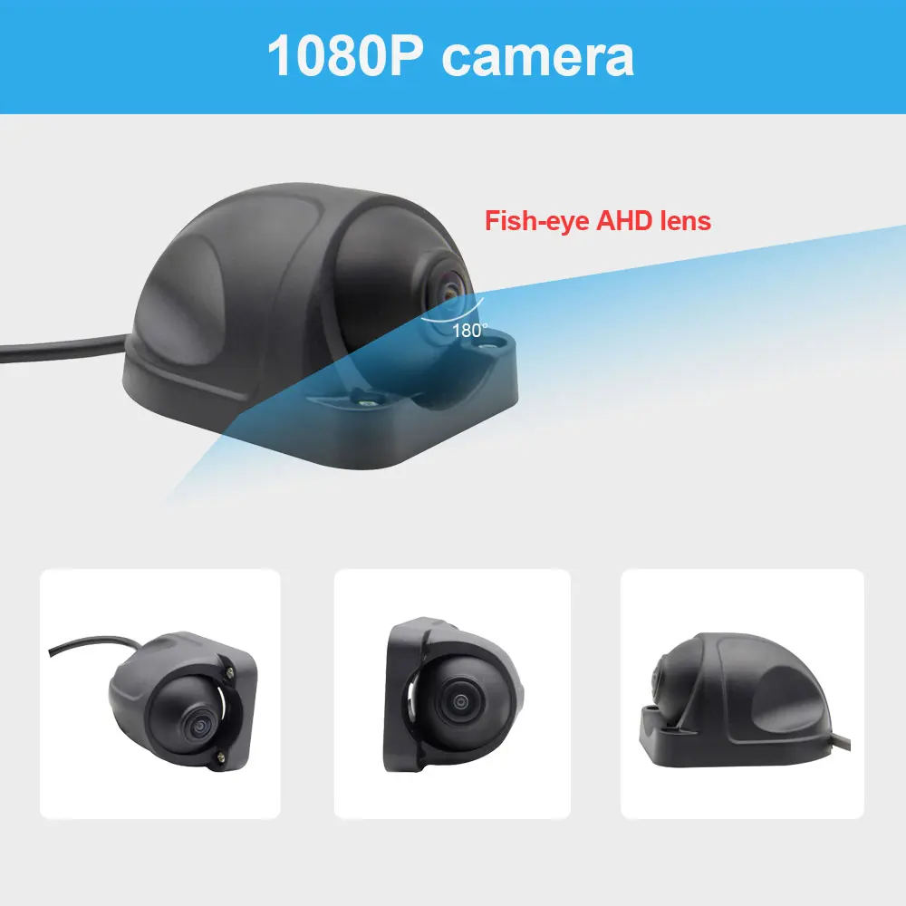  4 канала 1080P птица вида грузовика автобуса камеры безопасности 360 градусов со всех сторон автомобиля камера