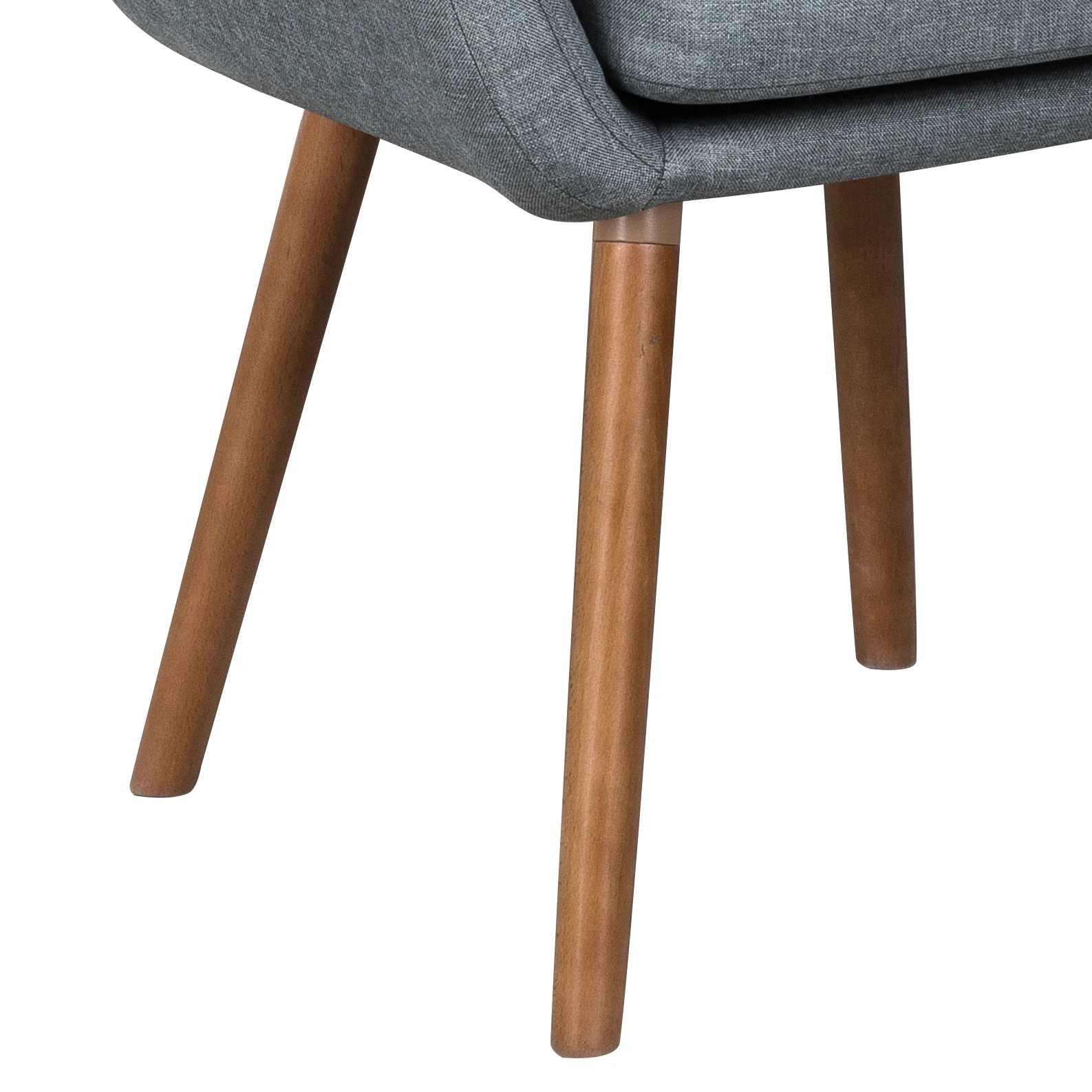 
Home Office Furniture Dark Gray Lounge Single Air Lazy Relaxing Chair Fabric Sofa Chair for Living Room 