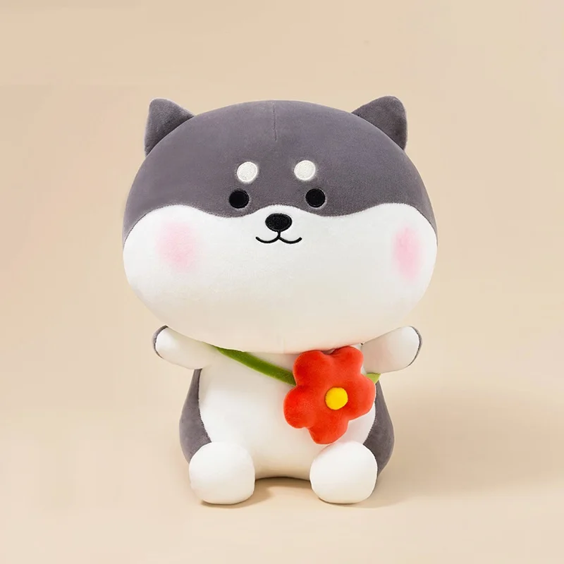 23cm Hot sale Shiba Inu Cat Plush Toys Doll Pillow Prize Claw Doll Ragdoll Sleep Pillow Baby Toys