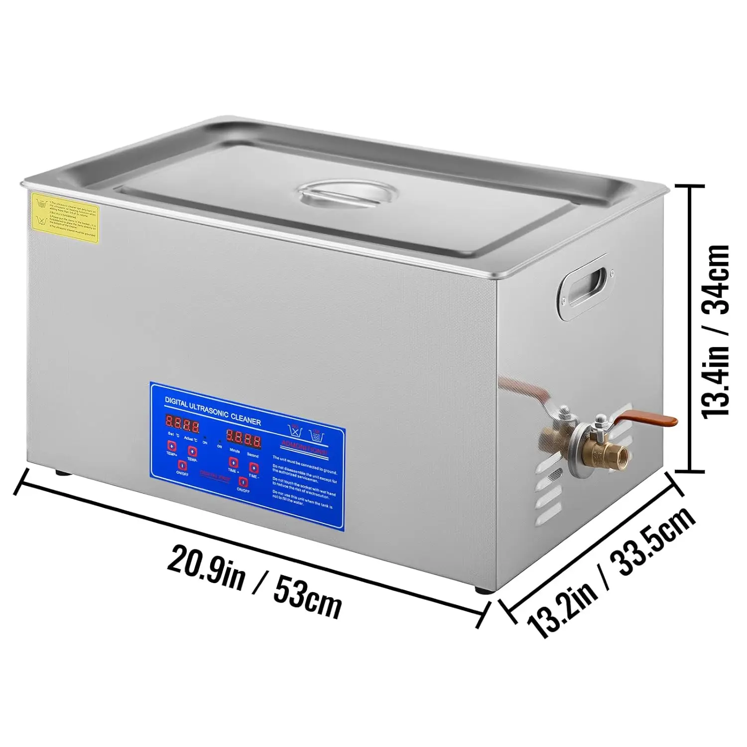 OGMIE 30 Liter ultrasonic cavitation machine timer ultrasonic cleaner for glass PCB and jewelry eyeglass ultrasonic bath dental