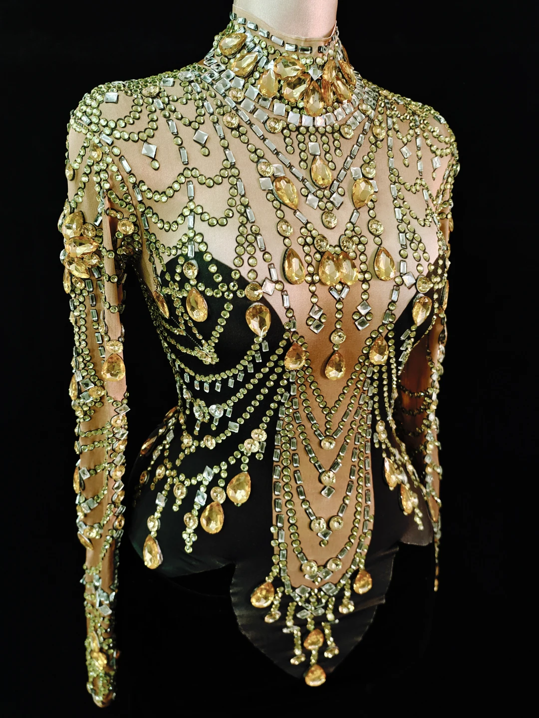 Elegant Velvet Crystal Rhinestone Ball Gowns for Women Wedding Formal Dress Birthday Party Long Dress Mermaid Prom Evening Dress