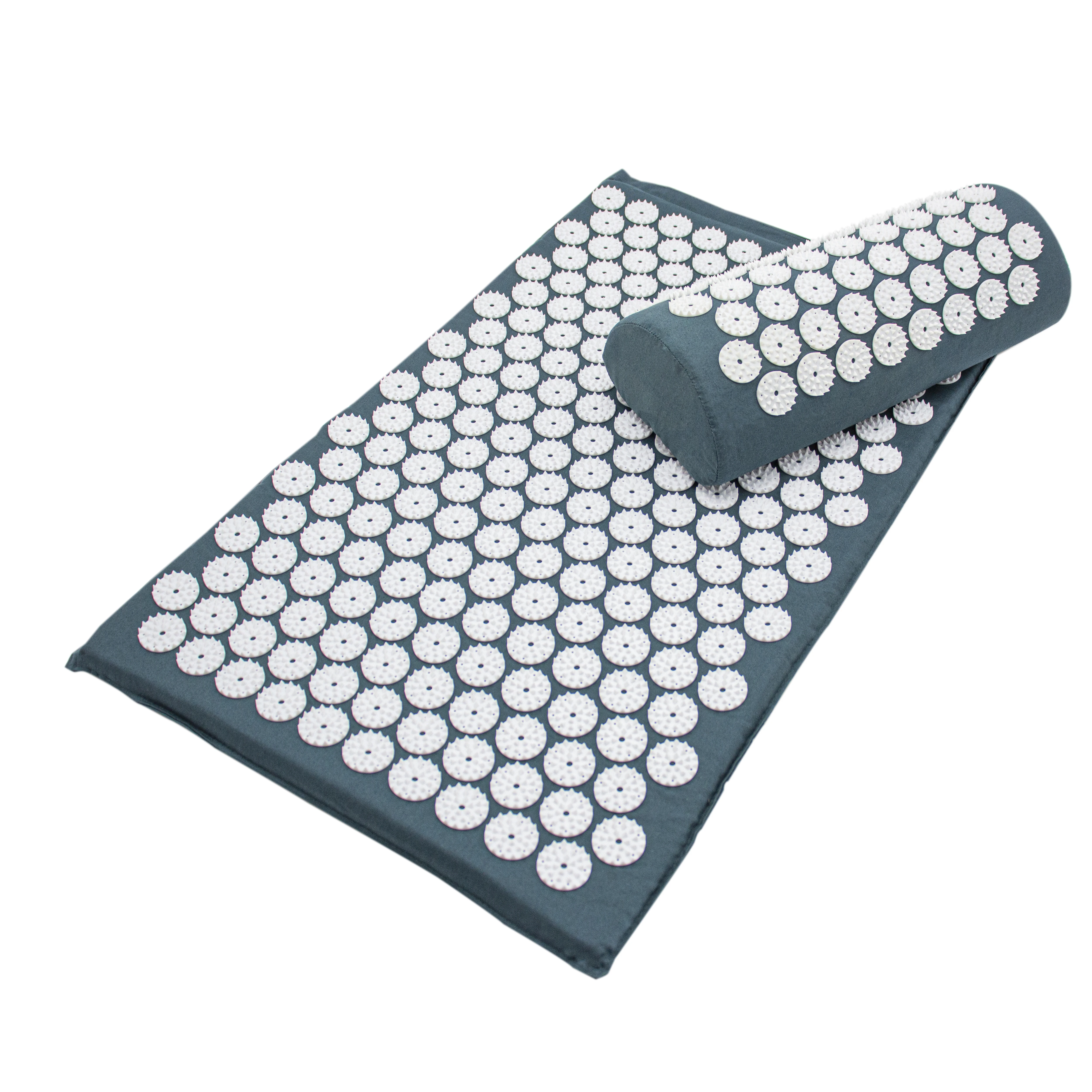 
Custom Logo Premium Home Use Spike Massage Mat Foot Acupuncture Needles Massage Plastic Spike Mat and Pillow 