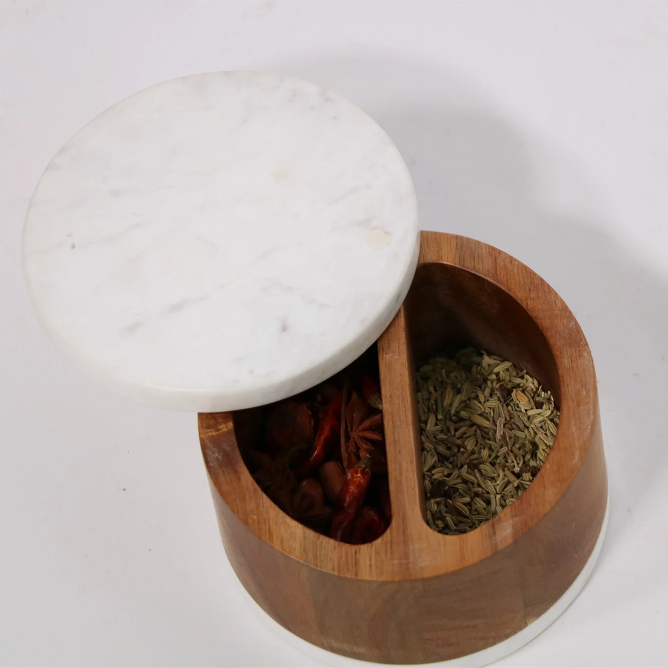 Condiment Pot Salt And Pepper Bowls Salt Jar Seasoning Pot