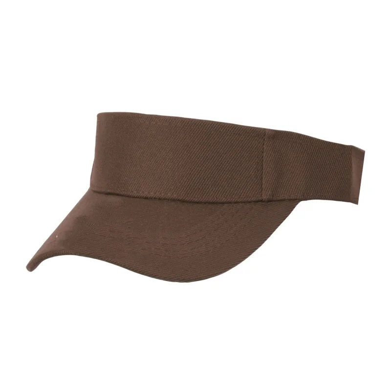 Visor custom optional color embroidered/solid/color baseball cap golf sunshade visor