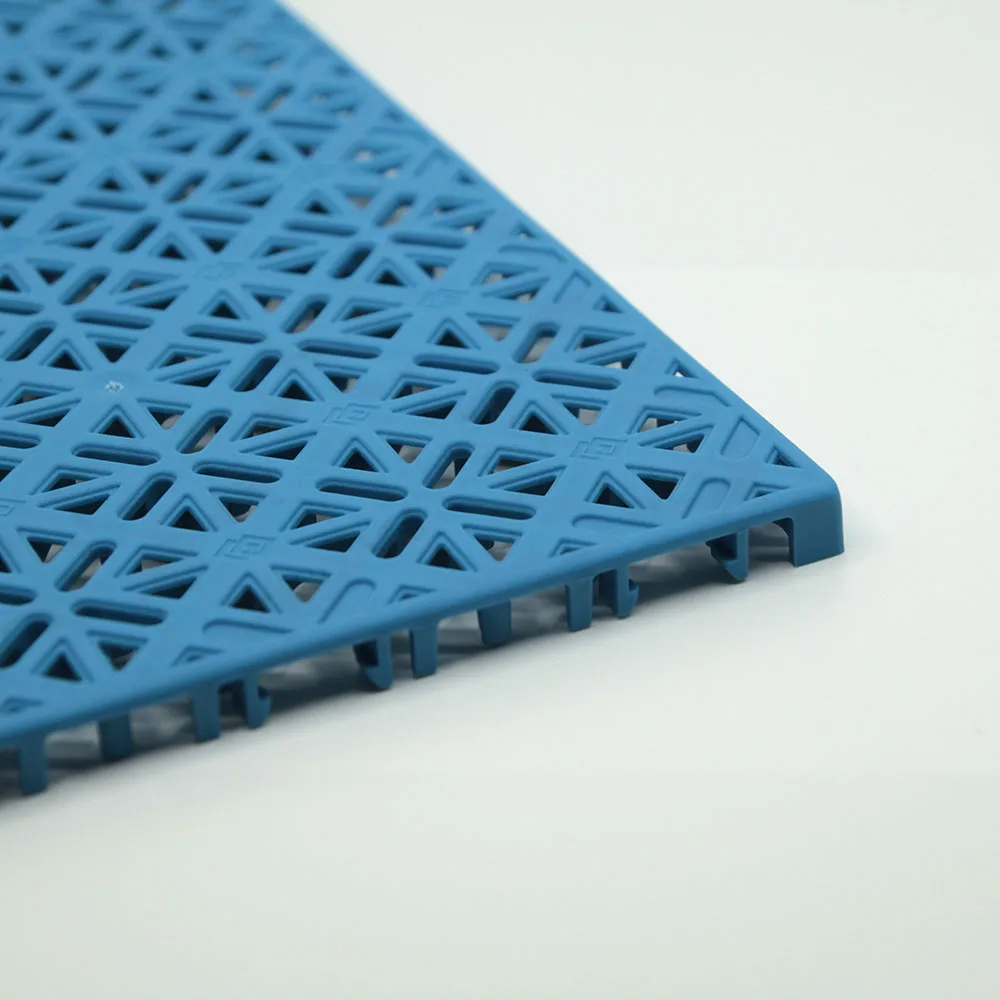 2023 new sports flooring plastic floor tile interlocking new outdoor basketball court tiles with shock absorbers