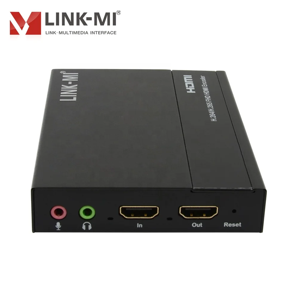 H.265/264 HDMI Encoder for IP TV 1080P@60Hz YUV 4:4:4 Audio Extraction Embedded RS232 Pass Through