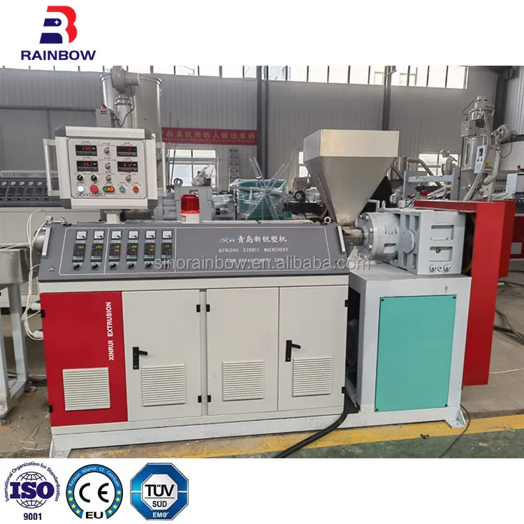Plastic PVC PP PE ABS Welding Rod Extrusion Making Machine