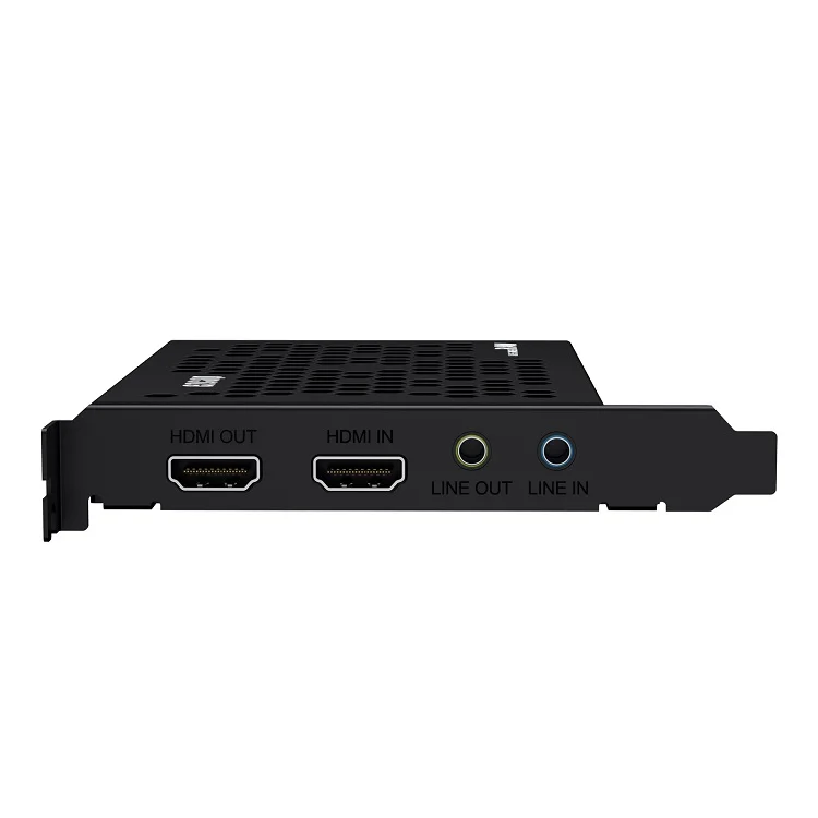 Ezcap324 Карта видеозахвата в реальном времени для геймеров RAW PCIE HDMI 4K