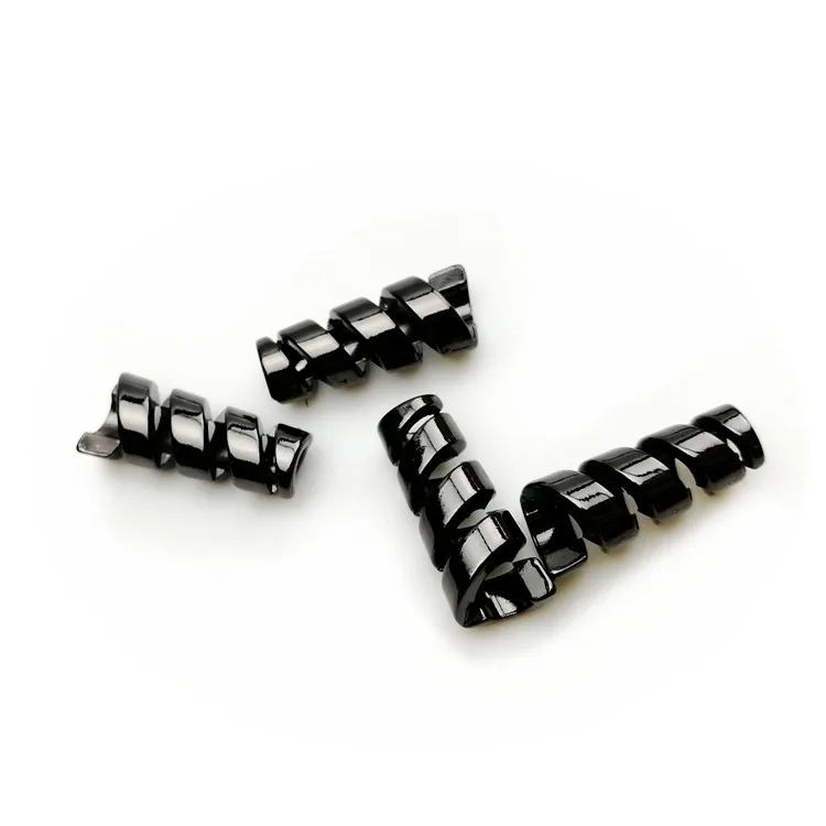 Пользовательские светлые золотые шнурки, металлические конусные пробки для шнура, аксессуары для одежды