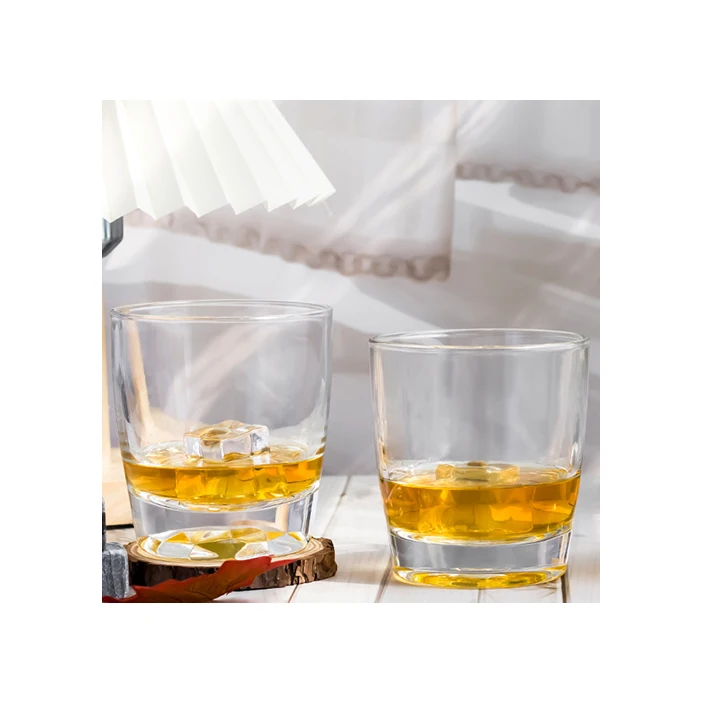 330ml New Modern Style Barware Ice Ball Wholesale Sublimation Rock Crystal Clear Whisky Glass Cup