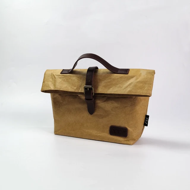 
New Custom Dupont Paper Foldable Top Vintage Unique Ladies Handbags 