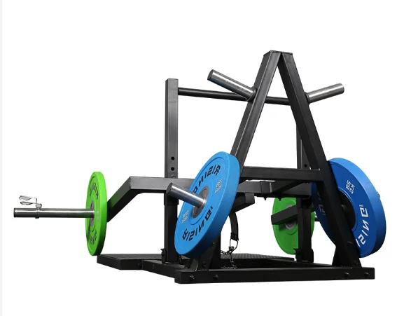 Home gym squat machine adjustable weight Hammer Strength Plate Loaded Hip Belt Squat Machine RUIBU-2009