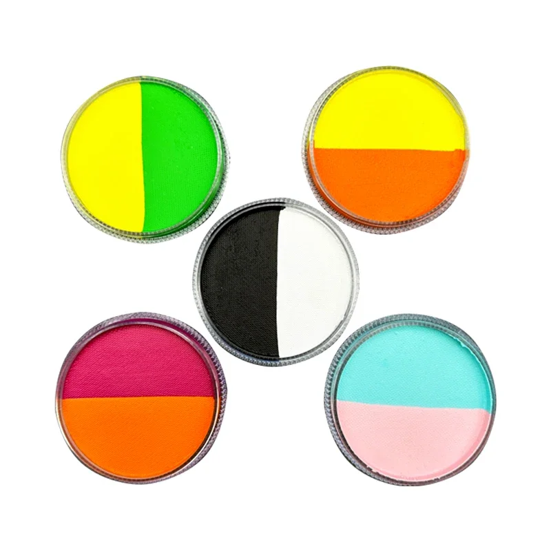 30g hot two-tone neon face paint body painting supplies holiday makeup face paint
