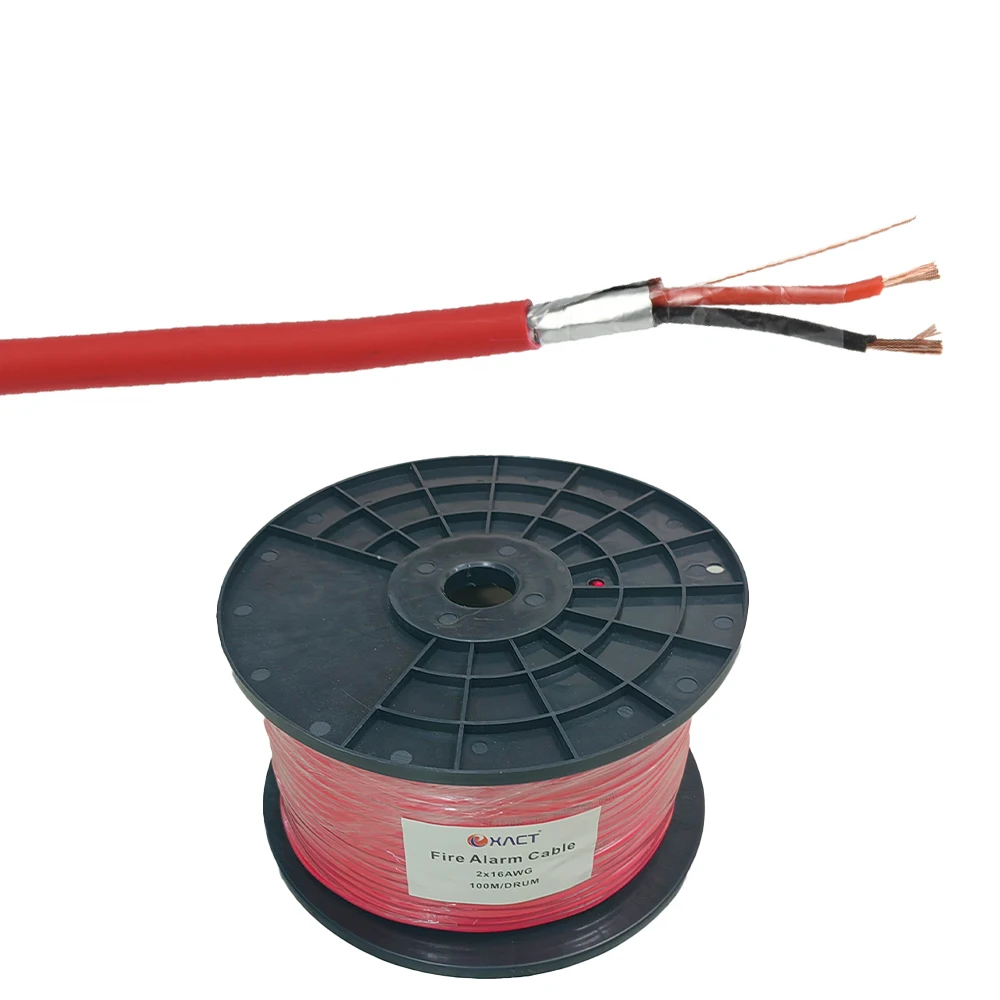1.5SQMM Solid Copper FPLR CMR PVC Fire Alarm Cable for Security System