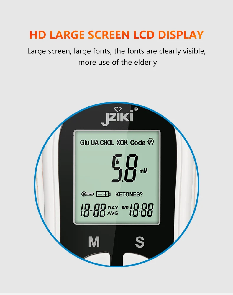 High Quality Diabetes Glucometer Kit with Strips Painless Blood Sugar Tester with Wholesale Price Factory Direct Quality Promise