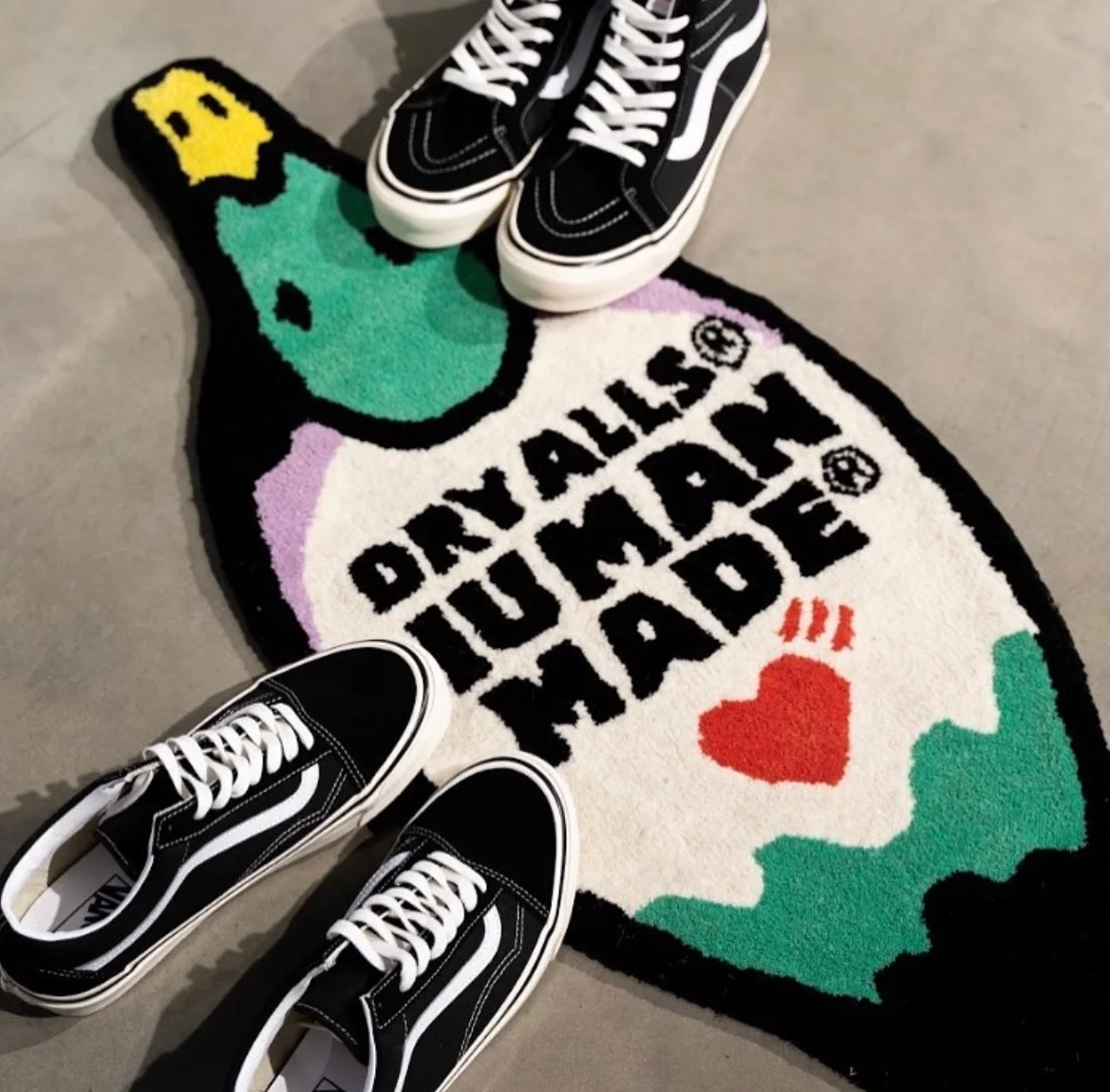 Creative Animal Duck Carpet Custom Human Made Handmade Rug