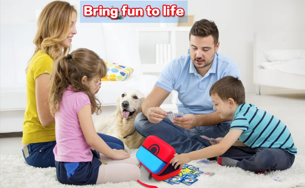 Wholesale Pikachu Cards Holder Big Capacity Card Game Case Storage Holds Up to 400 Cards for Gifts