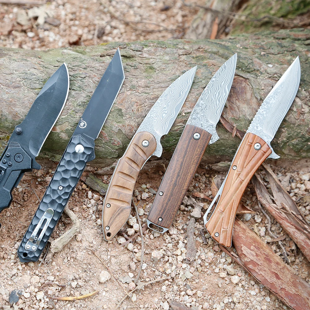 440 stainless steel pocket knife 440c blade camping outdoor hunting cold steel folding knife tactical