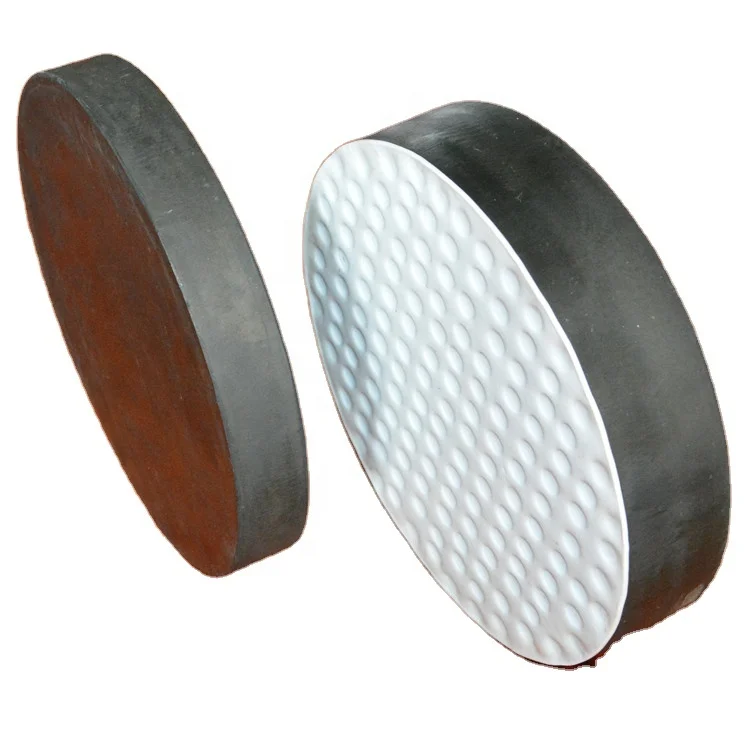 Manufacturers customized bridge rubber bearing plate round rubber damping bearings
