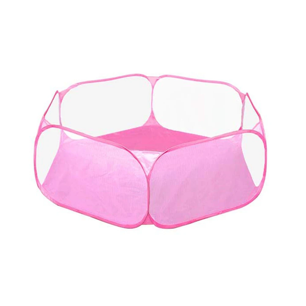 Hard Shell Roof Top Tent Pet Playpen Portable  Pop Open Small Animal Cage Tent Game Playground Fence Pet Cage