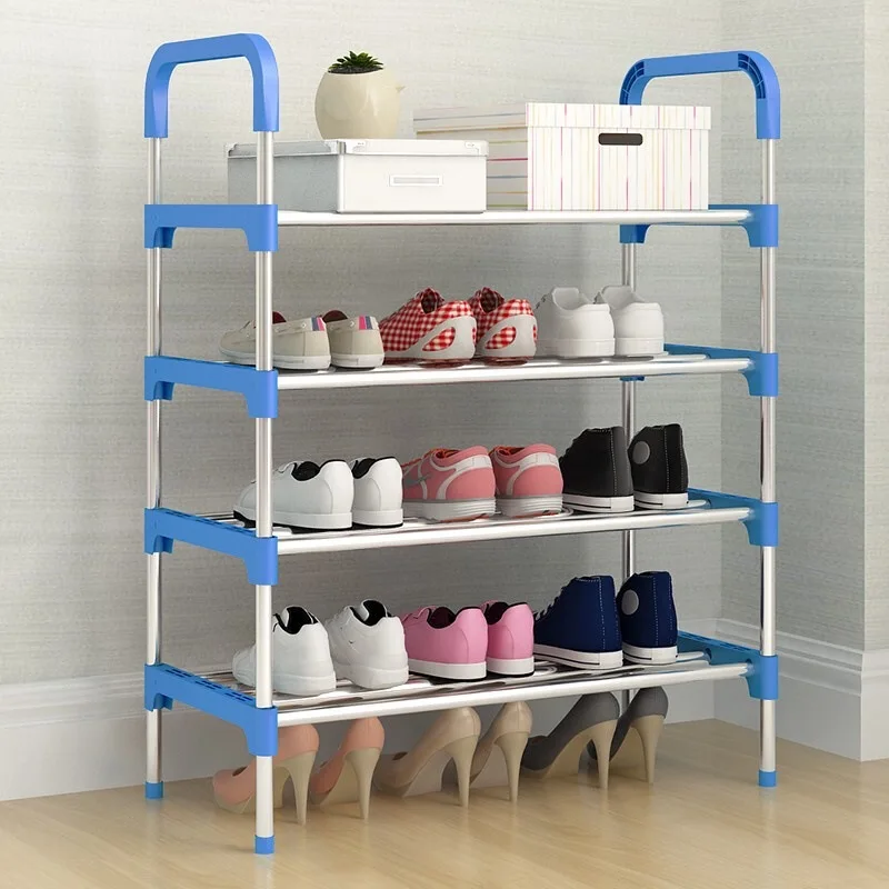 2023 new multi-layer simple household shoe rack dustproof shoe rack cabinet household shoe storage rack