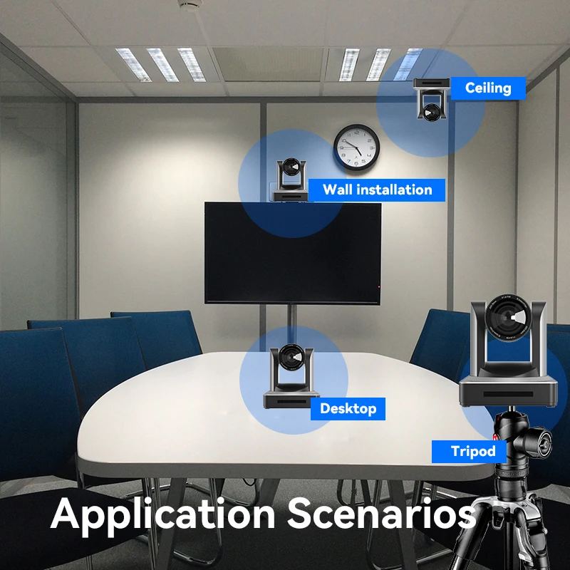 Luckimage classroom online meeting live streaming recorder video conference system conference camera with microphone and speaker