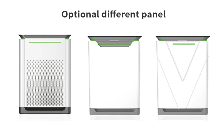 Smart Commercial Home Room Big Area Air Cleaner UV H13 Hepa 13 Filter Air Washers Humidifiers And Air Purifier With UVC