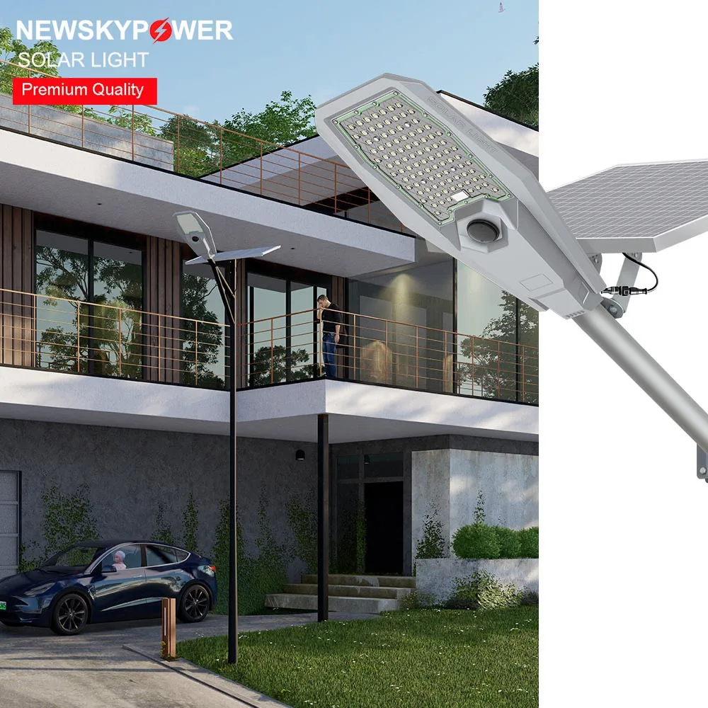 Good Price MJ Solar Street Light With Motion Sensor Split Solar Panel Led 200 300W 400W 600W Outdoor Garden Street Lamp For Sale