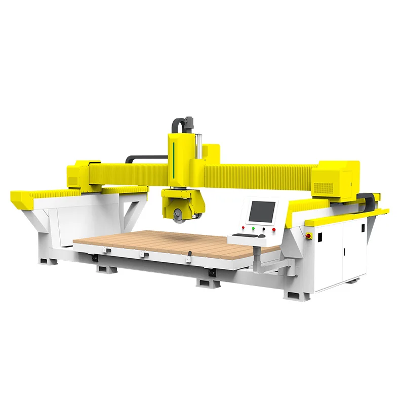 widely used marble granite bridge saw marble stone cnc router engrave machine
