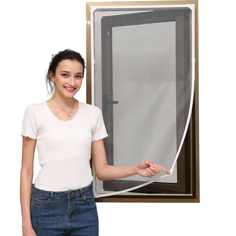 DIY москитная сетка с водонепроницаемой сеткой как показано