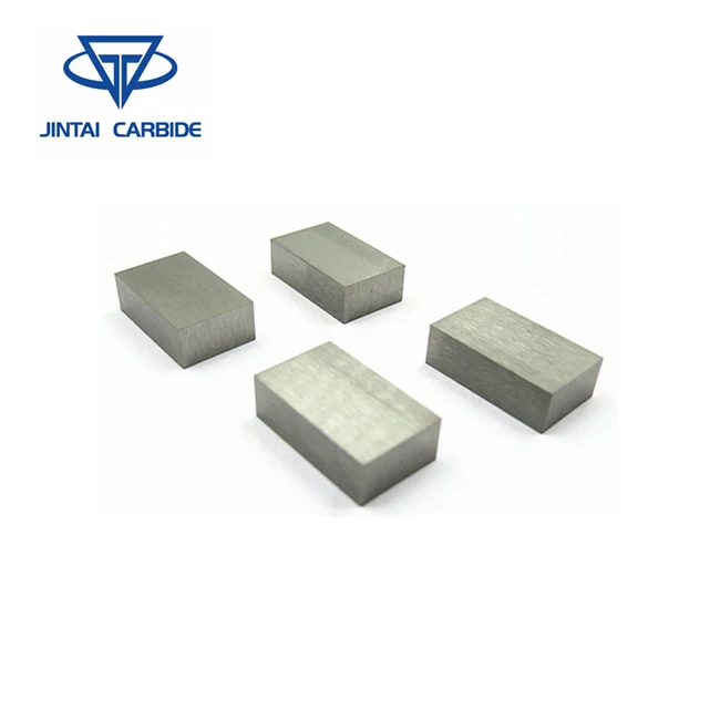 Zhuzhou Jintai K05 K10 K20 K30 Cemented Carbide Bar Carbide Cutter Flat Blade Tungsten Carbide Strip