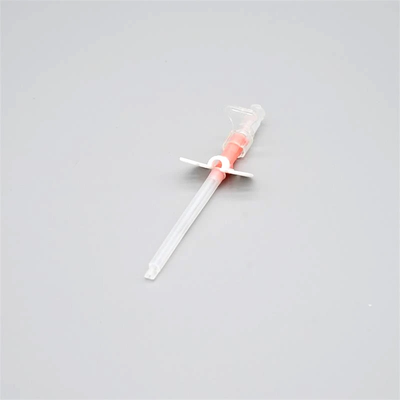 safty pen like type iv cannula   without wings port  CE