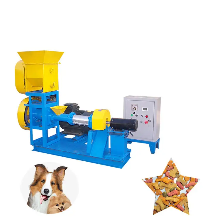 Full Production Line Pet Dog Food Extruder / Dog Food Making Machine / Equipment For The Production Of Dog Food