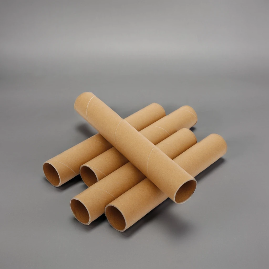 Best selling long shipping cardboard poster packaging single photo calligraphy paper mailing paper tube packaging