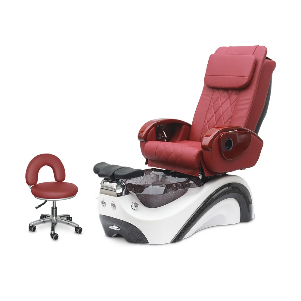 Wholesale Cheap Price Beauty Nail Salon Furniture Modern Luxury Electric Pipeless Whirlpool Foot Spa Massage Pedicure Chair