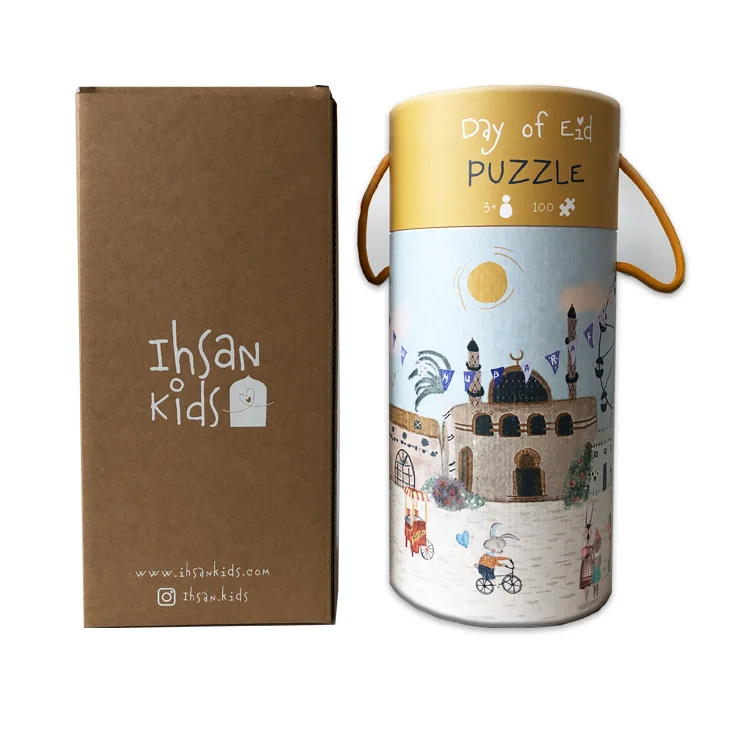 Kids 100 Piece Puzzle in Tube Box