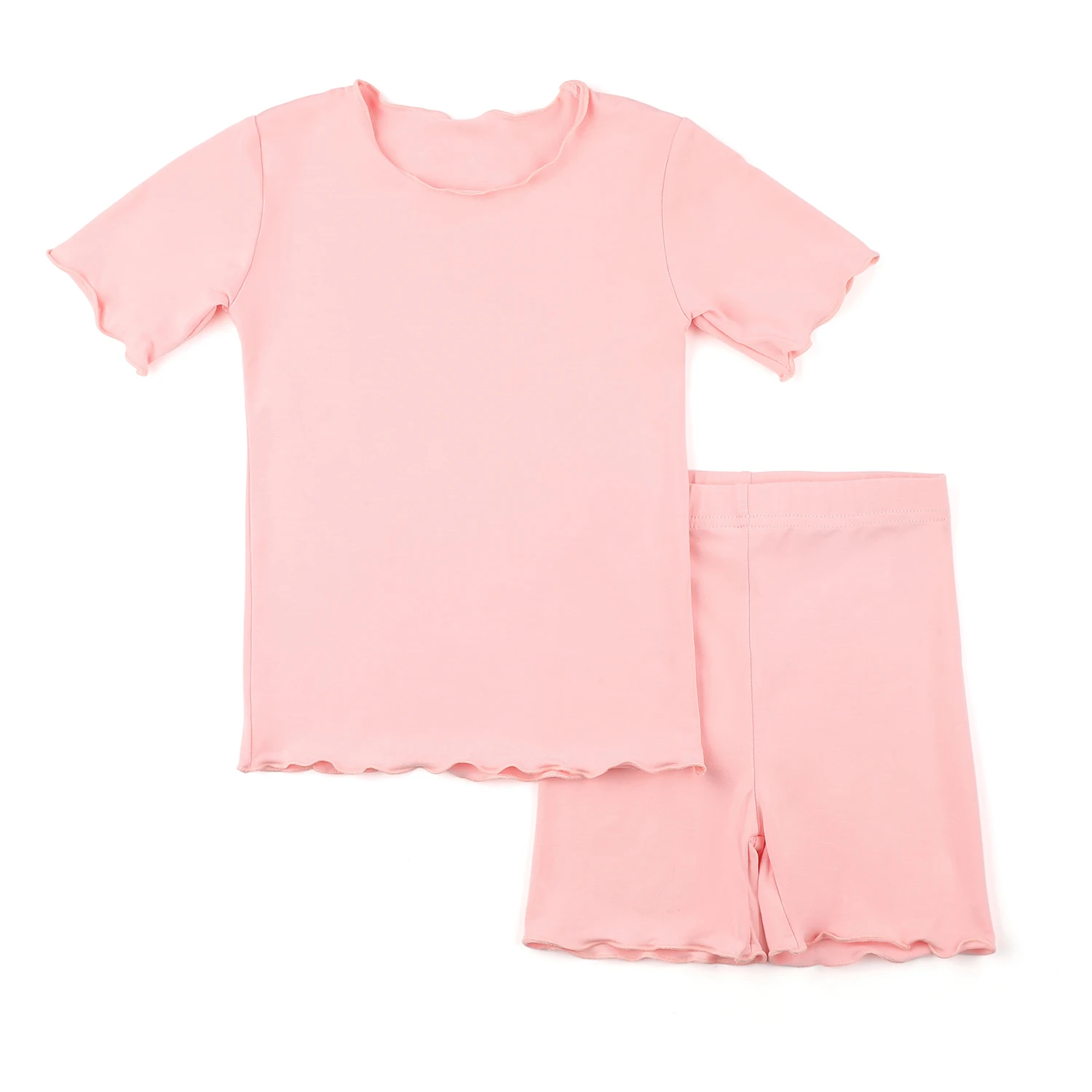 Wholesale Kids Girls Modal Pajamas NO MOQ Cheap Toddler Comfortable Sleepwear