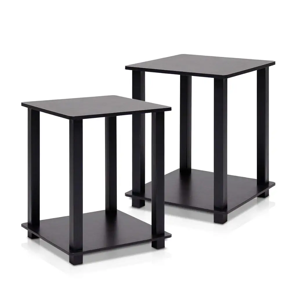 
Simplistic Wood End Table Bed Nightstand Modern Coffee Side Table 