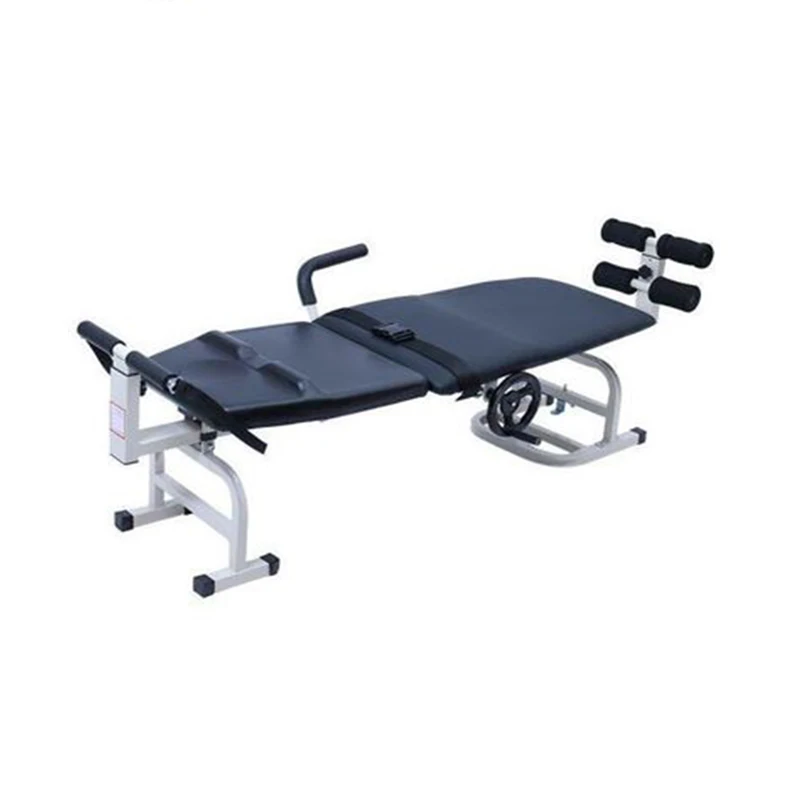 Intermittent Lumbar & Cervical Spine Traction Bed Whole Body Physiotherapy Treatment Hospital Bed