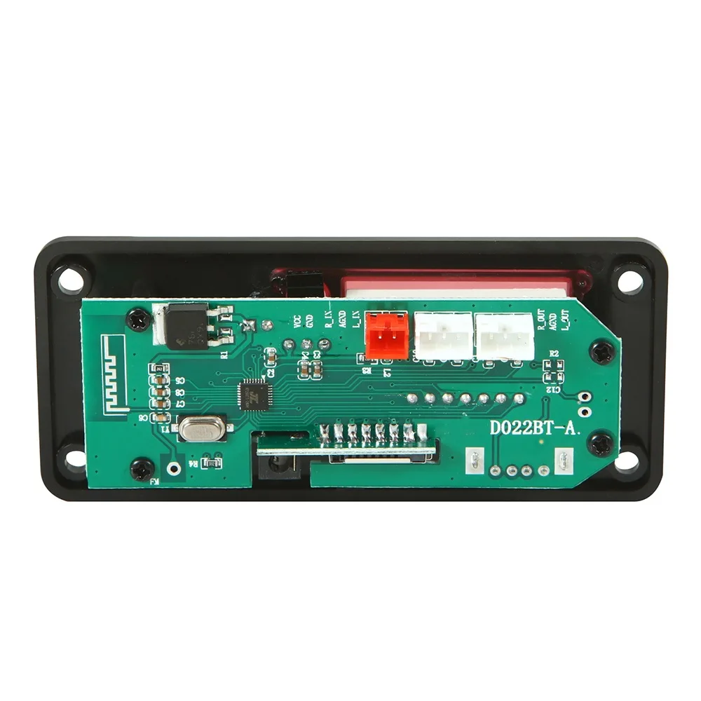 Беспроводной 12V автомобильный декодер доска автомобиля BLE MP3/WMA/USB/SD/FM-радио/AUX пластина аудио модуль цветной экран MP3 динамик