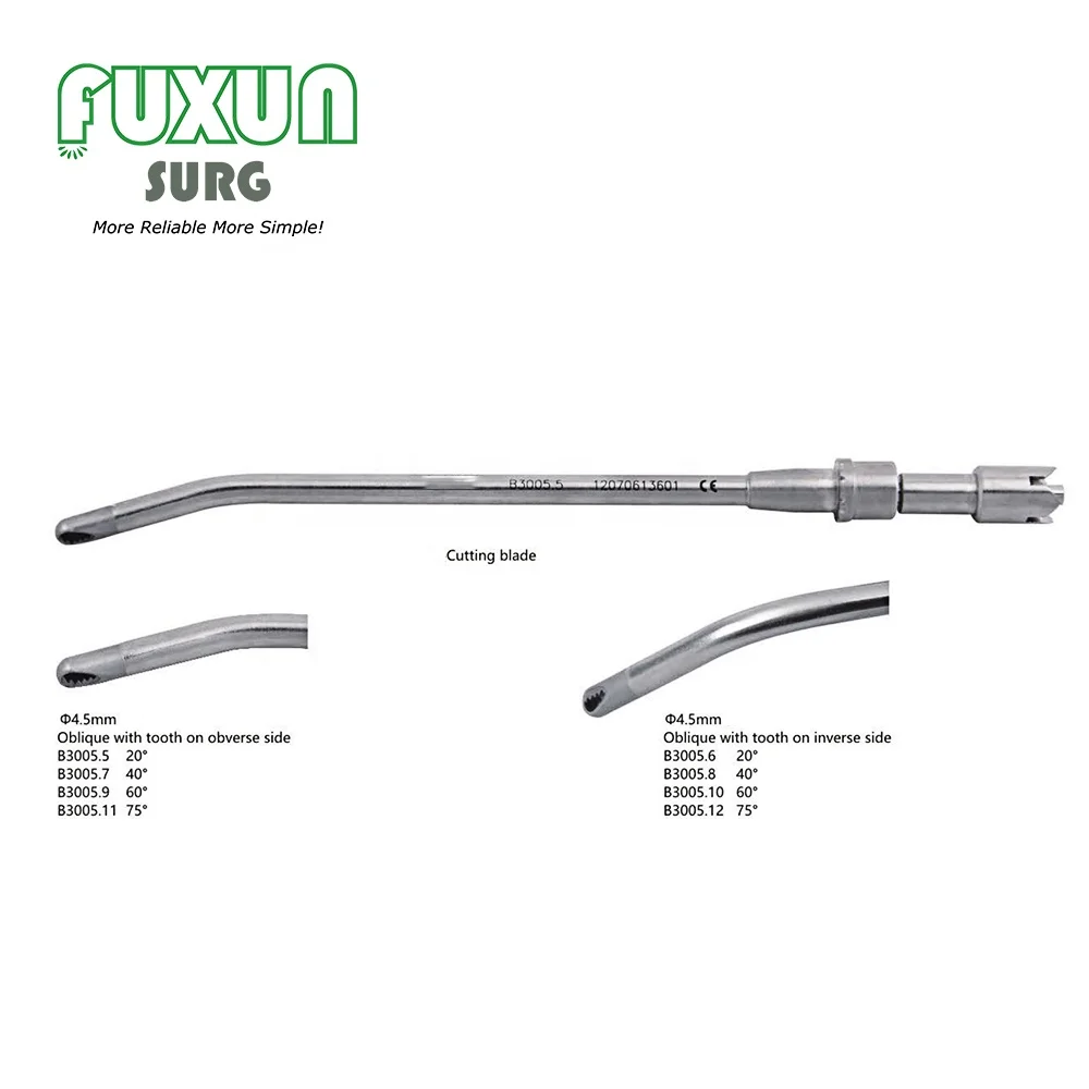 Premium Medical Surgical ENT Suction Cutter Hand Piece Nasal Shaver System Power Drill